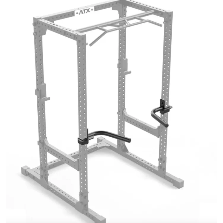 Paire de barres à dips ATXpour racks et cages à squat série 600 à capacité de charge 250 kg - Diamètre de 45 mm