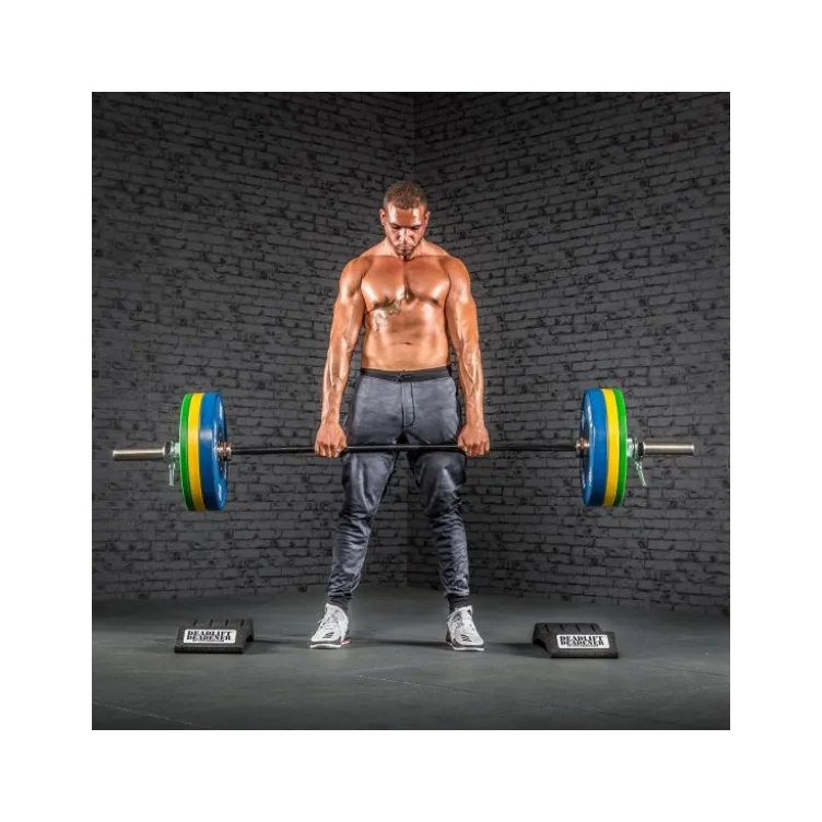 Paire de Cales absorbantes et amortissantes pour le soulevé de terre Deadlift Deadener