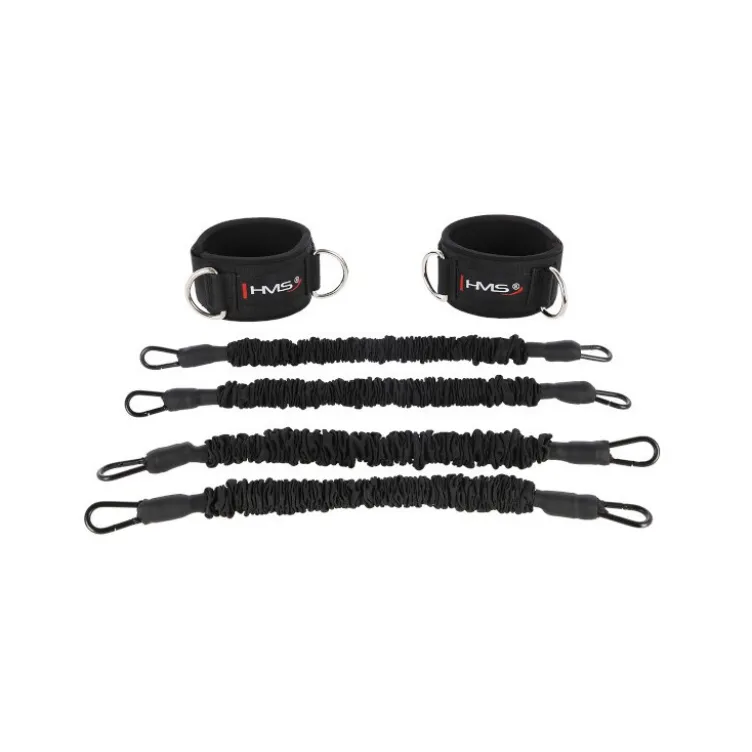 Paire de ceintures de chevilles avec 4 cordes extender - Résistance 4,8 à 7kg