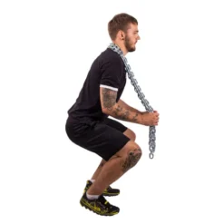 Paire de chaînes de lest de 15 kg pour entraînement d'haltérophilie - Diamètre 50 mm