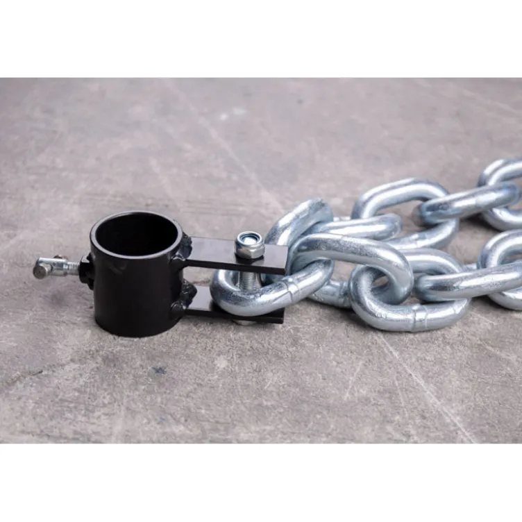 Paire de chaînes de lest en acier 2 x 5 kg - 155 cm de longueur