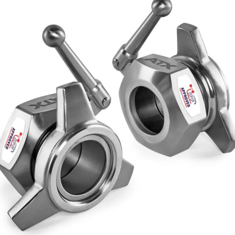 Paire de colliers de serrage de musculation de marque ATX diamètre olympique