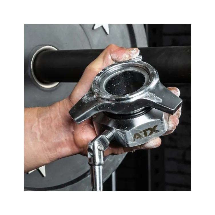 Paire de colliers de serrage de musculation de marque ATX diamètre olympique