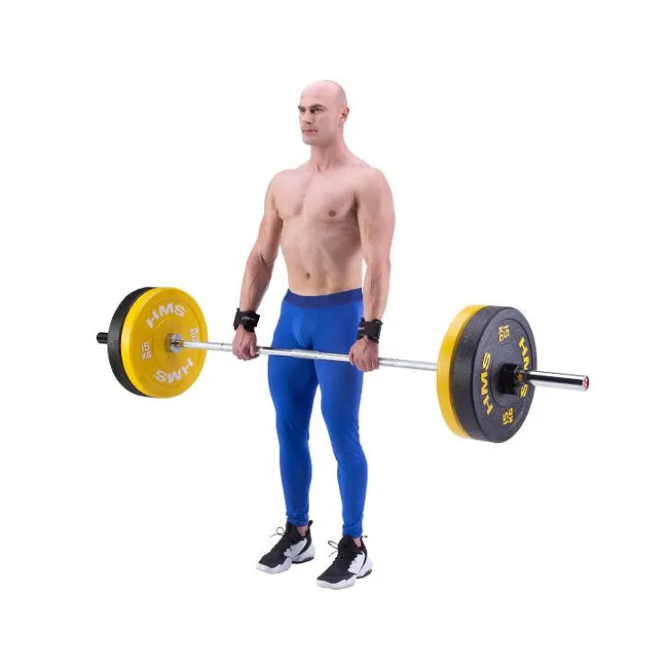 Paire de crochets de tirage pour exercices de soulevé de terre et de rowing avec fermeture velcro