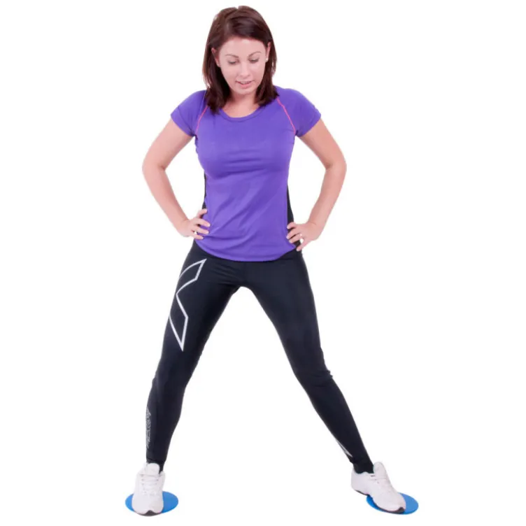 Paire de disques pour surface lisse - accessoire de musculation homegym