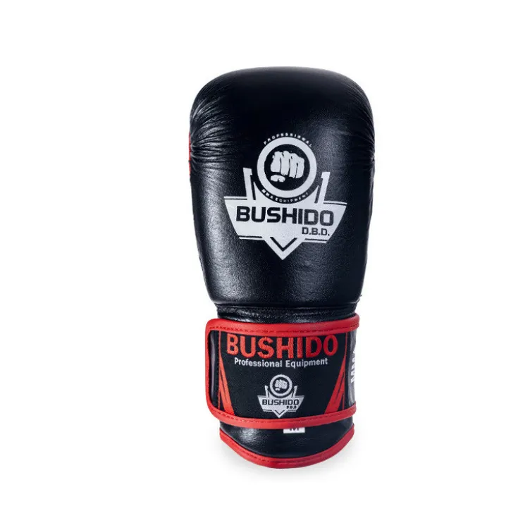 Paire de gants de boxe de haute qualité 100 % cuir - Ouverture au niveau du pouce