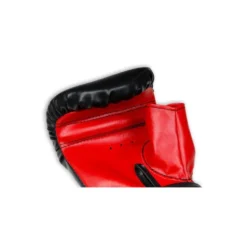 Paire de gants de boxe en cuir synthétique avec pouce ouvert
