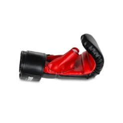 Paire de gants de boxe en cuir synthétique avec pouce ouvert
