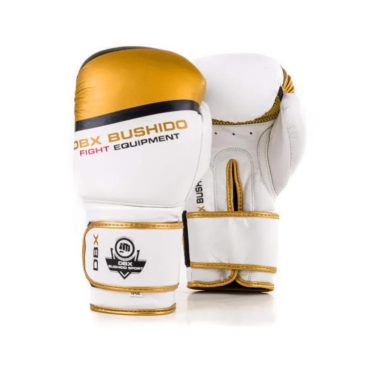 Paire de gants de boxe et sports de combat pro gold