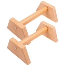 Paire de Parallettes en bois 30 cm / 35 cm ou 40 cm pour Pompes et Callisthénie