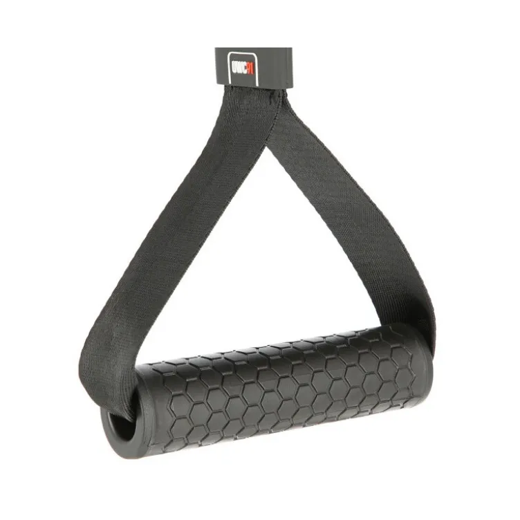 Paire de poignées classiques pour exercices de tirage à la poulie - Mousqueton en aluminium