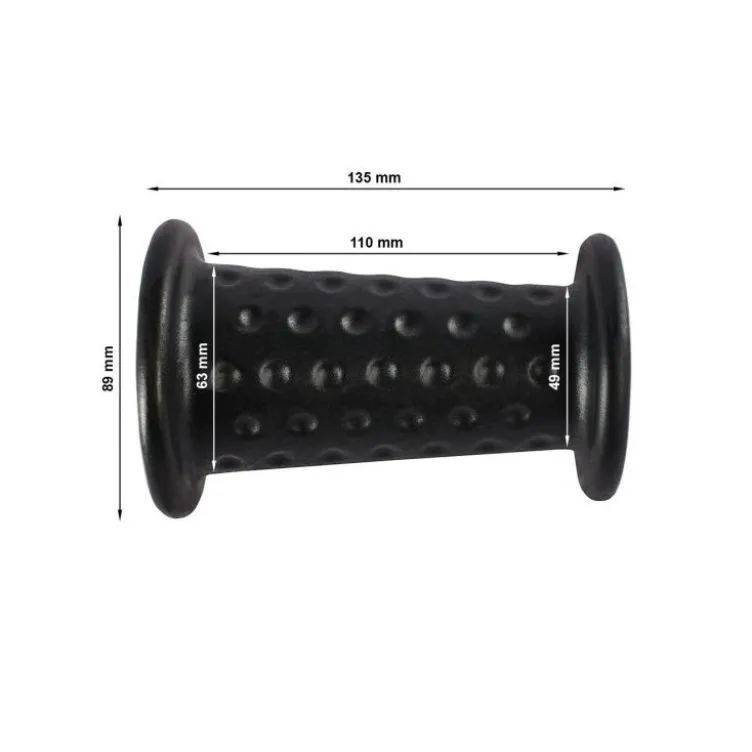 Paire de poignées de tirage et d'extension ATX Fat Grip avec sangles et mousqueton