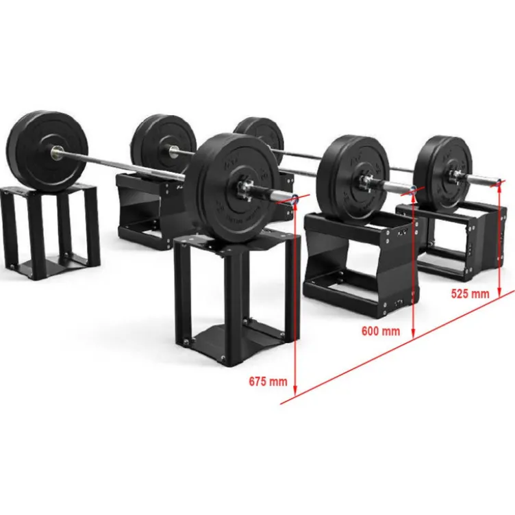 Paire de pulling blocks pour haltérophiles capacité 800 kg