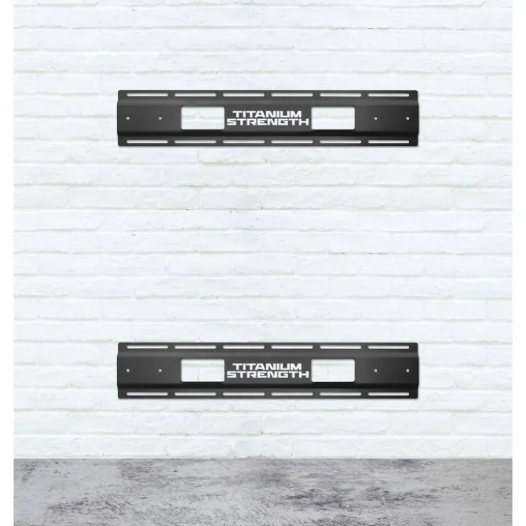 Paire de rails de montage pour half rack mural et pliable