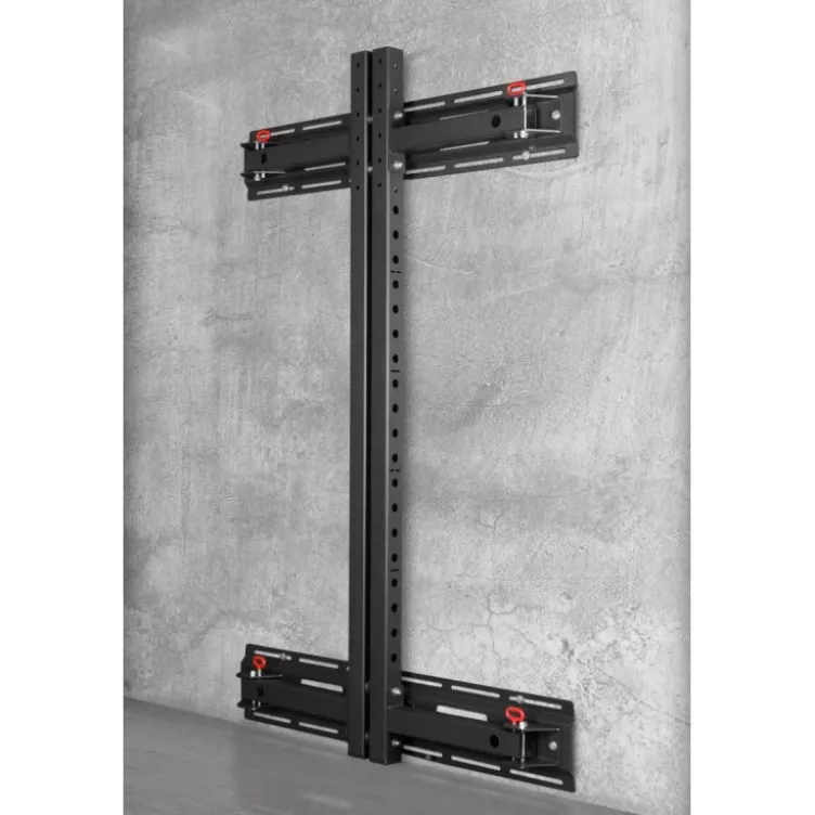 Paire de rails de montage pour half rack mural et pliable