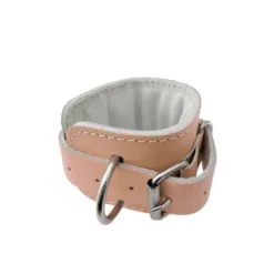 Paire de sangles en cuir naturel pour exercices de tirage sur machine de musculation