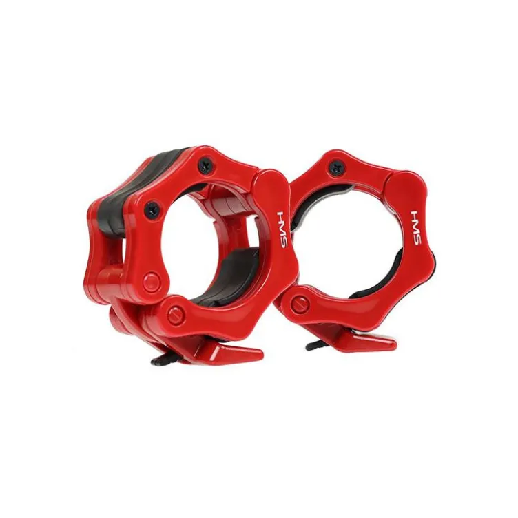 Paire de stop disques 50 mm pour plaques de poids olympiques