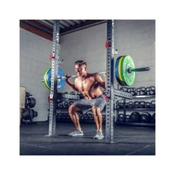 Paire de supports de sécurité capacité de charge 400 kg pour racks et cages à squat ATX série 800
