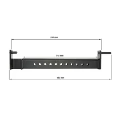 Paire de supports de sécurité repose-barres d'urgence 95 cm pour Power rack série 800