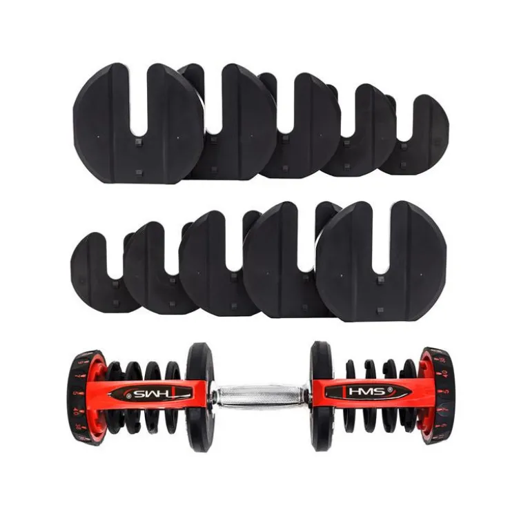 Paire d'haltères ajustables 5 à 80 lbs pour entraînement en home-gym