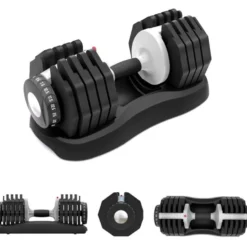 Paire d'haltères automatiques de 2,5 kg à 25 kg