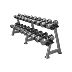 Paire d'haltères homegym en chrome 1 à 10 kg de marque ATX