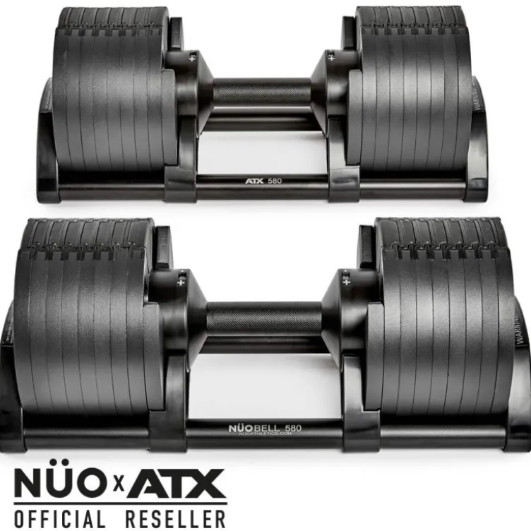 Paire d'haltères Nuobell à charge automatique - 2 à 36 kg