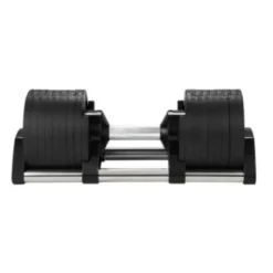 Paire d'haltères réglables 2 à 32 kg incrémentation 2 kg avec supports inclus pour Home-Gym