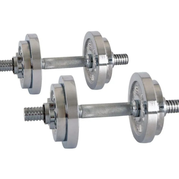 Paire d'haltères réglables modulables de 3 à 10 kg - Diamètre standard