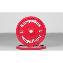 Paire - Disques de poids de musculation et powerlifting calibrés de 5 kg à 25 kg - Kingsbox
