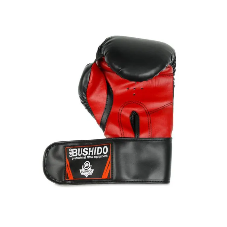 Paire gants de boxe en cuir synthétique