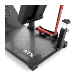Pendulum squat machine ATX fitness - Appareil à squat à capacité de charge 400 kg pour l'entraînement des jambes