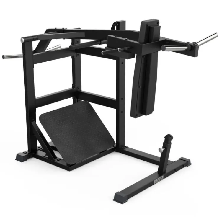 Pendulum squat machine PRO Titanium Strength Élite Séries pour les jambes - Squat hack pendulaire machine 250 kg max EL-PL42