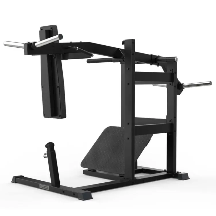 Pendulum squat machine PRO Titanium Strength Élite Séries pour les jambes - Squat hack pendulaire machine 250 kg max EL-PL42