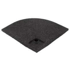 Pièce d'angle en caoutchouc pour assemblage facile de votre revêtement de sol sportif
