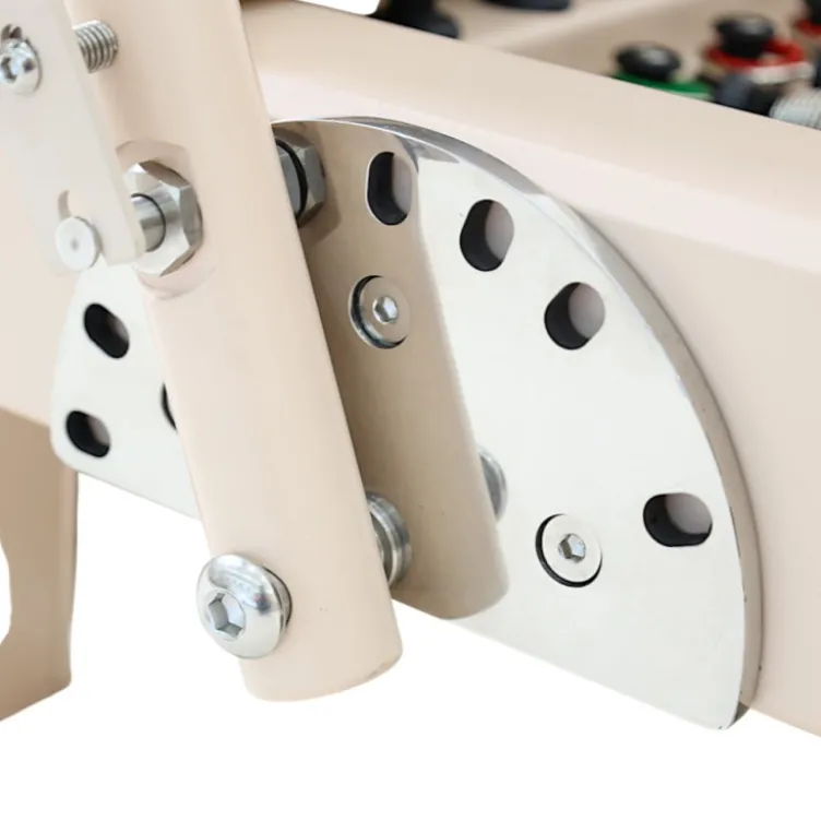 Pilates Reformer Pliable Comfolder EVO avec système de résistance à ressorts jusqu'à 79 kg et boîte Pilates incluse