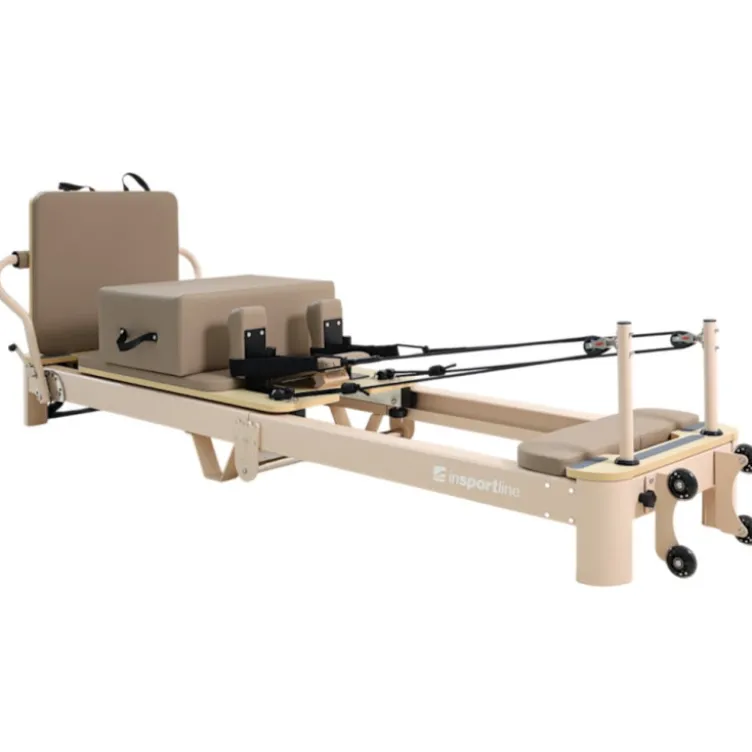 Pilates Reformer Pliable Comfolder EVO avec système de résistance à ressorts jusqu'à 79 kg et boîte Pilates incluse