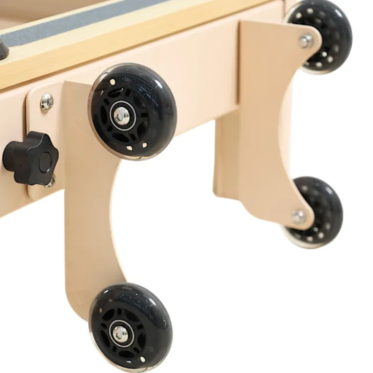 Pilates Reformer Pliable Comfolder EVO avec système de résistance à ressorts jusqu'à 79 kg et boîte Pilates incluse