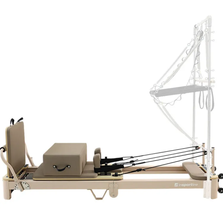 Pilates Reformer Pliable Comfolder EVO avec système de résistance à ressorts jusqu'à 79 kg et boîte Pilates incluse