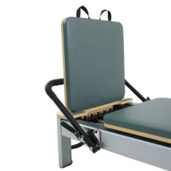 Pilates Reformer professionnel avec résistance à ressorts jusqu'à 79 kg et appui-tête ajustable - Pilates Box incluse