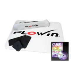 Planche de fitness avec accessoires et DVD d'exercices de pilates en homegym - 140 x 100 x 0.3 cm