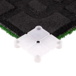 Plaque de sol en gazon synthétique pour espace de cross training et hyrox -100 x 100 x 2 cm