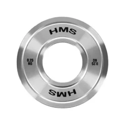 Plaques de poids 50mm de précision 0,25 à 25 kg en acier chromé pour salles de sport professionnelles - Écart de poids faible
