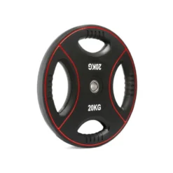 Plaques de poids 30 mm en polyuréthane 4 poignées - 1,25 kg à 25 kg