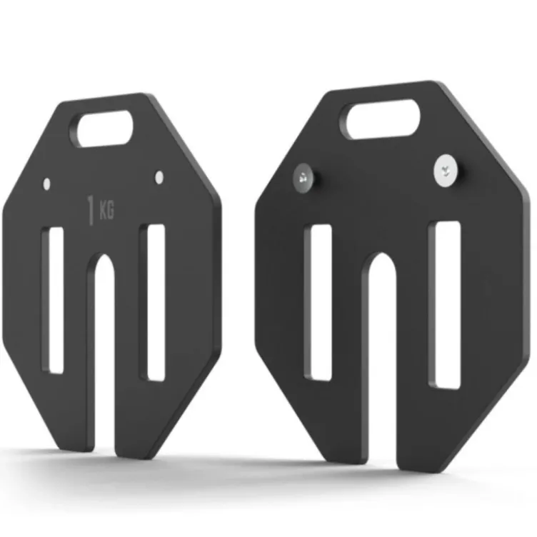 Plaques de poids supplémentaires pour paires d'haltères Octa Dumbells ATX 2 x 1 kg - Extension de charge