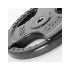 Plaques de poids taille standard avec revêtement caoutchouc 0,5 à 20 kg - Diamètre 30 mm