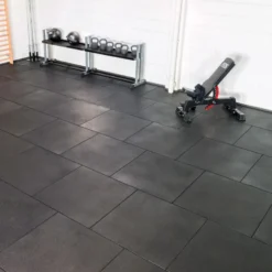 Plaques de revêtement de sol de haute qualité pour home gym - 3 couleurs et 2 épaisseurs différentes