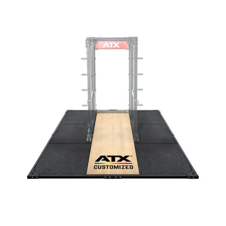 Plateforme ATX de deadlifiting customisable 3x3 mètres de qualité professionnelle