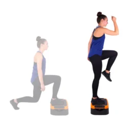 Plateforme d'aérobic step multi-fonctionnelle pour training d'équilibre