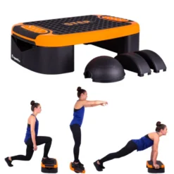 Plateforme d'aérobic step multi-fonctionnelle pour training d'équilibre